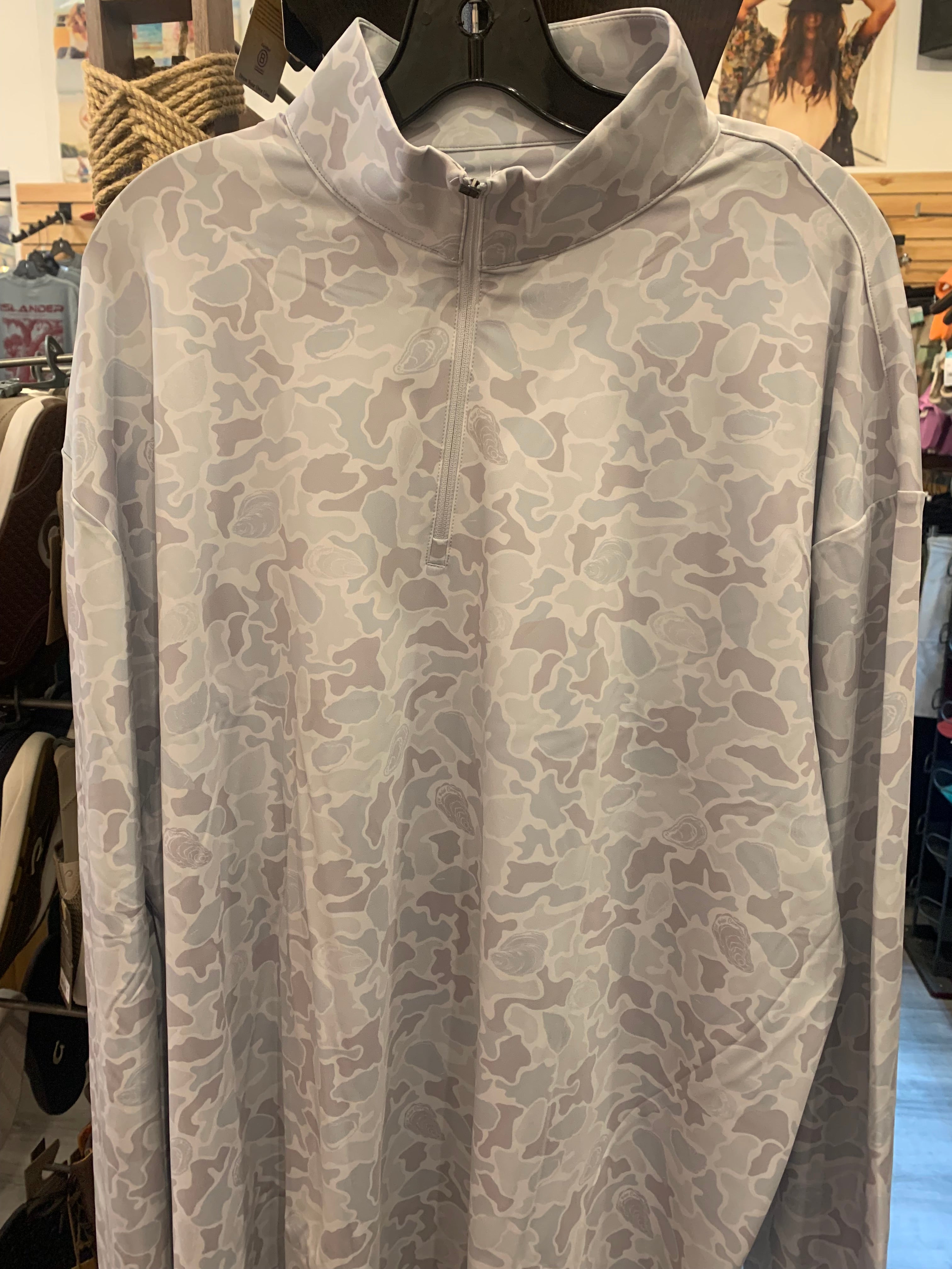 Oyster Camo Pullover