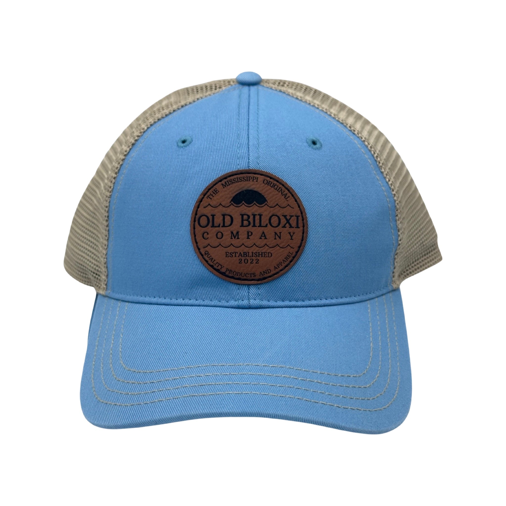 OBC Leather Patch Cap
