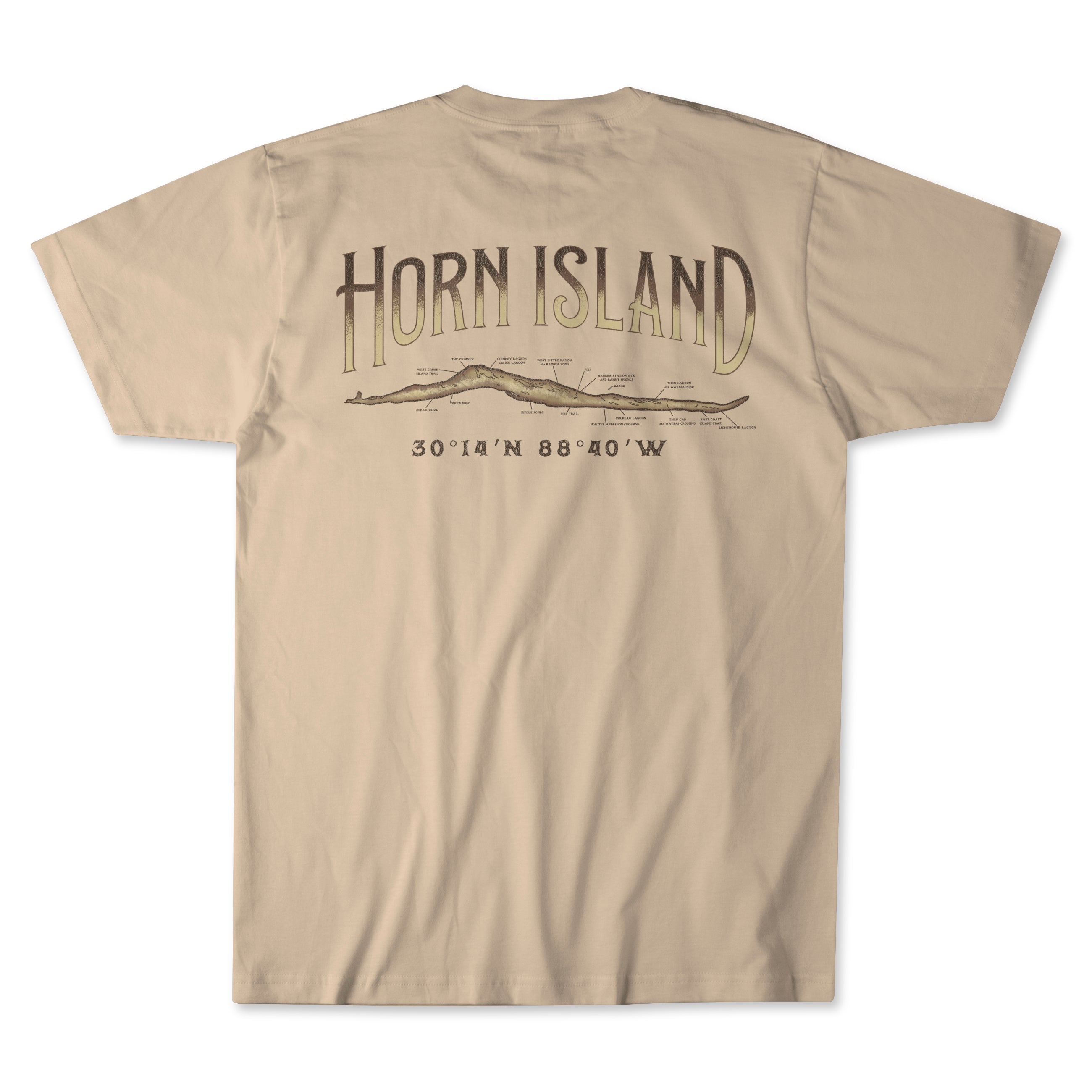 Short Sleeve Fishing Shirt with Powder Horn Logo